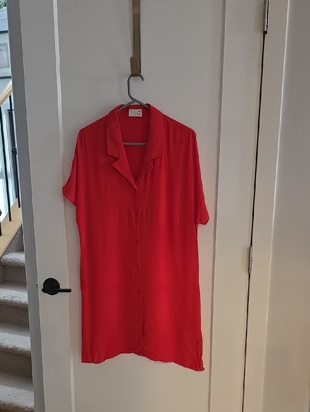 Wilfred Bright Red Top with Label